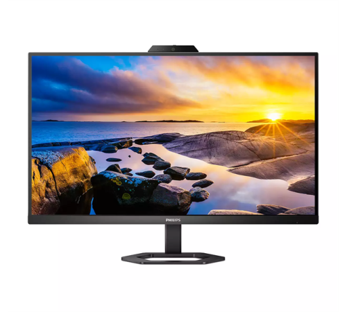 Монитор 27" Philips 27E1N5600HE 2560x1440 75Гц IPS LED 16:9 4(1)ms HDMI DP USB-C 3.2 (65W) 4*USB3.3(BC) Mega Infinity DCR 1000:1 178/178 300cd Webcam 5 MP Hello HAS Pivot Tilt Swivel Speakers Black (27E1N5600HE/01)