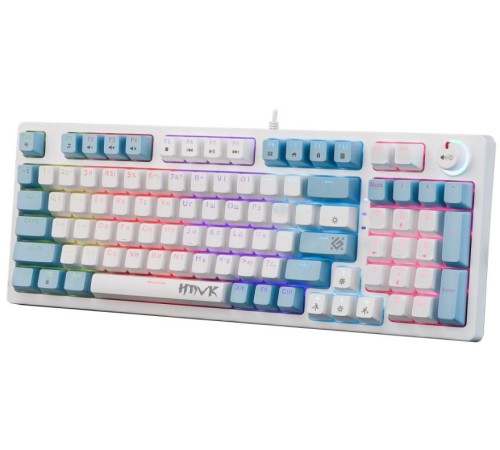 Клавиатура MECHANICAL HAWK GK-418 RU RGB 45421 DEFENDER Клавиатура MECHANICAL HAWK GK-418 RU RGB 45421 DEFENDER