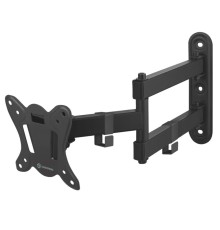 Кронштейн для телевизора Onkron R4 черный 10"-32" макс.25кг настенный поворот и наклон