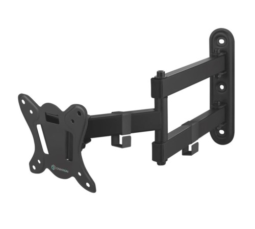 Кронштейн для телевизора Onkron R4 черный 10"-32" макс.25кг настенный поворот и наклон