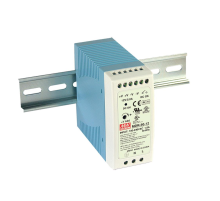 MDR-60-24 Компактный блок питания на DIN-рейку, 24В, 2,5А, 60Вт Mean Well