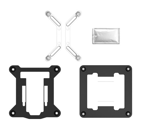 Cooler ID-Cooling IS-30i BLACK LGA1851/1700/1200/115X низкопрофильный высота 30mm (36шт/кор, TDP 100W, PWM, 4 тепл.трубки прямого контакта, FAN 92mm) BOX