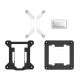 Cooler ID-Cooling IS-30i BLACK LGA1851/1700/1200/115X низкопрофильный высота 30mm (36шт/кор, TDP 100W, PWM, 4 тепл.трубки прямого контакта, FAN 92mm) BOX