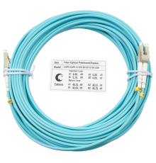 Cabeus FOP-50-LC-LC-10m Шнур оптический duplex LC-LC 50/125 mm OM3 10м LSZH (FOP-50-LC-LC-10m)