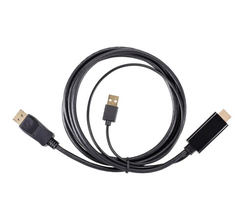 Кабель-переходник HDMI(M) +USB---> DP(M)  4K*60Hz 1.8M, VCOM <CG599AC-1.8M> Кабель-переходник VCOM USB Type-A M+HDMI M/DisplayPort M (CG599AC-1.8M)