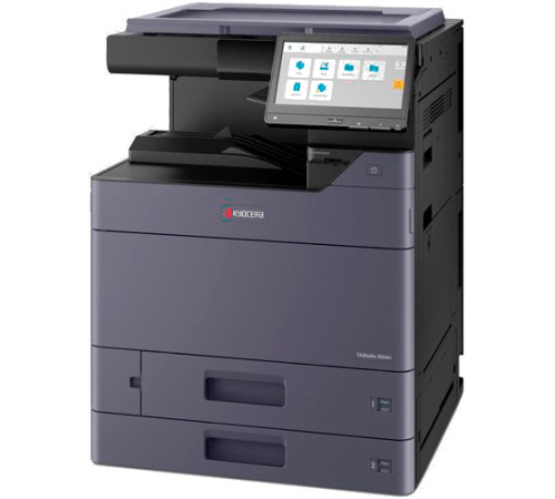Kyocera TASKalfa 2554ci, P/C/S, цв.лазерный, A3, 25/12(A4/A3) стр/мин, 1200x1200 dpi, 4 Гб+32 Гб SSD, USB 3.0, Network, HyPAS, лоток 2*500 л., Duplex, без крышки/тонера (1102YP3NLV)