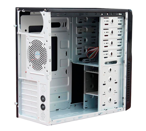 Корпус MidiTower Powerman BA831BK PM-600ATX-F U3.0*2+A(HD) Mid-ATX (6178877)