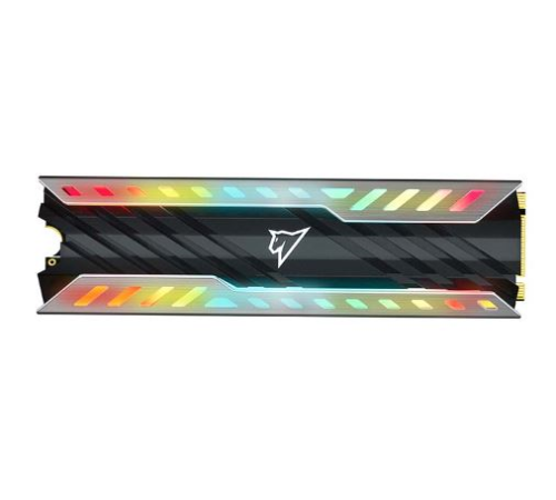 Твердотельный накопитель Netac NV3000 RGB PCIe 3 x4 M.2 2280 NVMe 3D NAND SSD 500GB, R/W up to 3400/2000MB/s, with heat sink & RGB