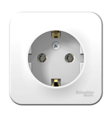 Systeme electric BLNRA010111 BLANCA О/У РОЗЕТКА с заземлением без шторок ИЗОЛ.ПЛ., 16А, 250В, БЕЛЫЙ