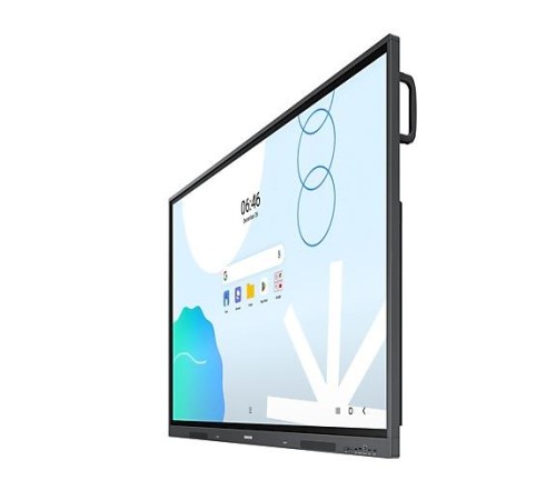 Samsung UHD интерактивная доска на базе Android, 75 дюймов, Google EDLA, OPS слот, 40 одновременных касаний, Space Gray