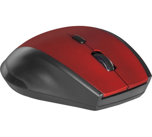 Мышь Defender Accura MM-365 красный оптическая (1600dpi) беспроводная USB (5but)