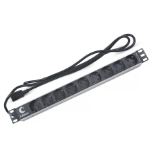Блок розеток CABEUS PDU-9P-2IEC 9 роз 10А 250V шнур 2м (PDU-9P-2IEC)