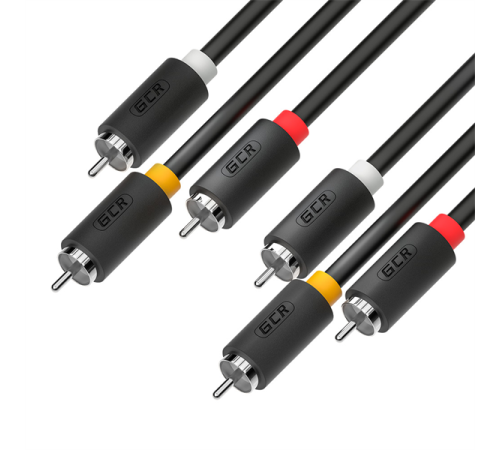 GCR Кабель 3.0m видео-аудио 3 х RCA / 3 х RCA, черный, GCR-54137 (GCR-54137) GCR Кабель 3.0m видео-аудио 3 х RCA / 3 х RCA, черный, GCR-54137 (GCR-54137)
