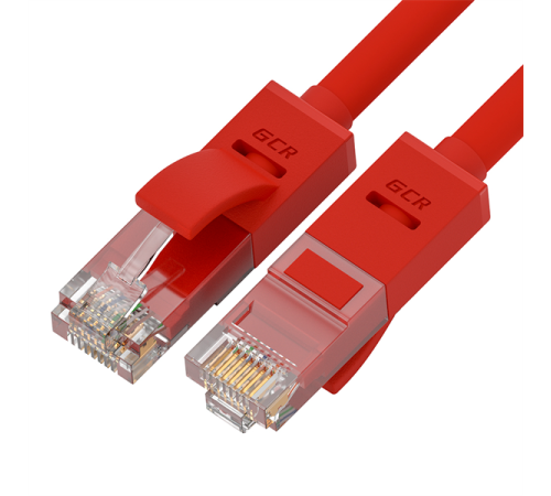 GCR Патч-корд прямой 1.0m UTP кат.5e, красный, позолоченные контакты, 24 AWG, литой, GCR-LNC04-1.0m, ethernet high speed 1 Гбит/с, RJ45, T568B (GCR-LNC04-1.0m) GCR Патч-корд прямой 1.0m UTP кат.5e, красный, позолоченные контакты, 24 AWG, литой, GCR-LNC04-1.0m, ethernet high speed 1 Гбит/с, RJ45, T568B (GCR-LNC04-1.0m)