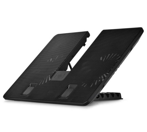 Подставка для ноутбука Deepcool U PAL (U-PAL) 15.6"390x280x28мм 26дБ 1xUSB 2x 140ммFAN 765г пластик ABS черный Подставка для ноутбука Deepcool U PAL (U-PAL) 15.6"390x280x28мм 26дБ 1xUSB 2x 140ммFAN 765г пластик ABS черный