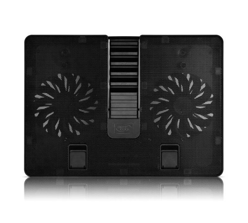 Подставка для ноутбука Deepcool U PAL (U-PAL) 15.6"390x280x28мм 26дБ 1xUSB 2x 140ммFAN 765г пластик ABS черный Подставка для ноутбука Deepcool U PAL (U-PAL) 15.6"390x280x28мм 26дБ 1xUSB 2x 140ммFAN 765г пластик ABS черный
