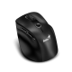 Мышь беспроводная Ergo 9000S черная (Black), вертикальная эргономичная бесшумная мини- мышь BT 5.0 + 2,4 ГГц, 6 кнопок