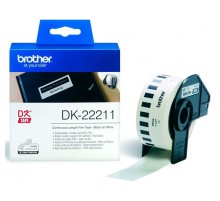 Картридж ленточный Brother DK22211 белый для Brother QL-570
