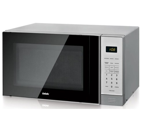 Микроволновая Печь BBK 20MWS-729S/BS 20л. 700Вт серебристый/черный