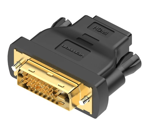 Адаптер-переходник Vention DVI 24+1 M/ HDMI 19F Адаптер-переходник Vention DVI 24+1M/HDMI 19F (ECDB0) Адаптер-переходник Vention DVI 24+1 M/ HDMI 19F Адаптер-переходник Vention DVI 24+1M/HDMI 19F (ECDB0)