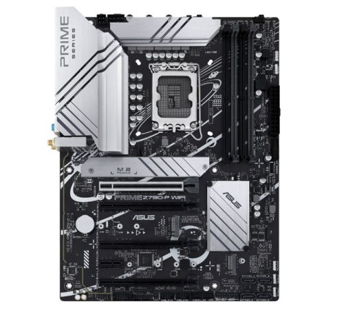 Материнская плата ASUS PRIME Z790-P WIFI, LGA1700, Z790, 4*DDR5, DP+HDMI, SATA3 + RAID, Audio, Gb LAN, USB 3.2, USB 2.0, COM*1 header (w/o cable), ATX; 90MB1CJ0-M0EAY0 (PRIME Z790-P WIFI)