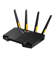 ASUS TUF-AX3000// роутер  802.11 a/b/g/n/ac/ax, до 574 + 4804 Mbps, 2,4 + 5 гГц, 6 антенны, USB; 90IG0790-MO3B00 (TUF-AX3000)