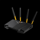 ASUS TUF-AX3000// роутер 802.11 a/b/g/n/ac/ax, до 574 + 4804 Mbps, 2,4 + 5 гГц, 6 антенны, USB; 90IG0790-MO3B00 (TUF-AX3000)