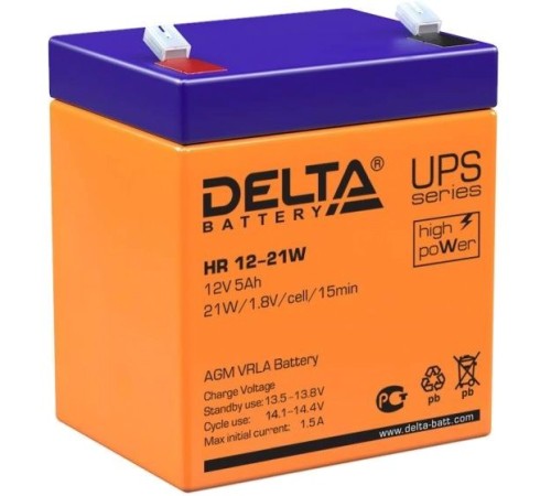 Батарея для ИБП Delta HR 12-21 W 12В 5Ач
