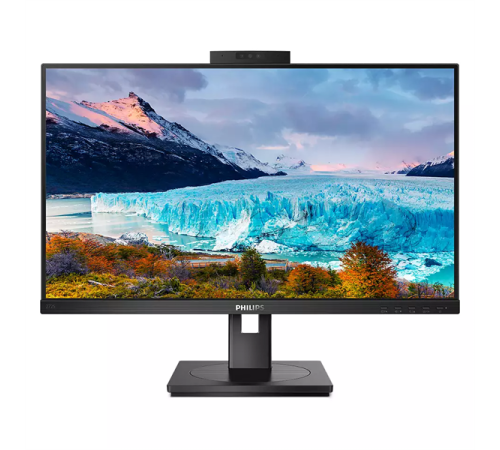 Монитор 27" Philips 272S1MH 1920x1080 75Гц IPS LED 16:9 4ms VGA DVI HDMI DP USB 3.2 USB-B  3*USB-A 3.2 50М:1 1000:1 178/178 250cd HAS Pivot Tilt Swivel Speakers Black (272S1M/00)