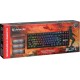 Клавиатура Defender Blitz GK-240L механическая черный USB for gamer LED