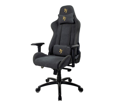 Компьютерное кресло (для геймеров) Arozzi Verona Signature Soft Fabric - Gold Logo