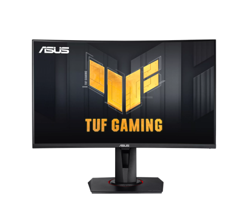 Монитор ASUS 27" VG27VQM VA LED изогнутый, 1920x1080, ProGaming, 1ms, 350cd/m2, 178°/178°, 100Mln:1, 240Hz, Freesync, DVI, HDMI*2, DP, USB-hub, MM, HAS, Swivel, Tilt, VESA, Black, 90LM0510-B03E70 3 years (VG27VQM)