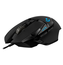 Мышь Logitech Gaming Mouse G502 Hero, 100-25.600dpi, USB, Black [910-005471] (910-005471)