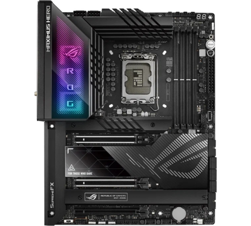 Материнская плата Asus ROG MAXIMUS Z790 HERO Soc-1700 Intel Z790 4xDDR5 ATX AC`97 8ch(7.1) 2.5Gg RAID+HDMI