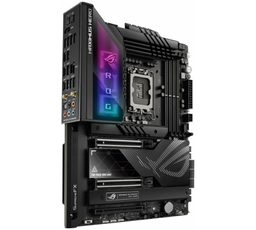 Материнская плата Asus ROG MAXIMUS Z790 HERO Soc-1700 Intel Z790 4xDDR5 ATX AC`97 8ch(7.1) 2.5Gg RAID+HDMI