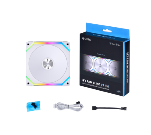 Вентилятор LIAN LI SL V2 140 White (1pcs) (G99.14SLV21W.00) Вентилятор LIAN LI SL V2 140 White (1pcs) (G99.14SLV21W.00)