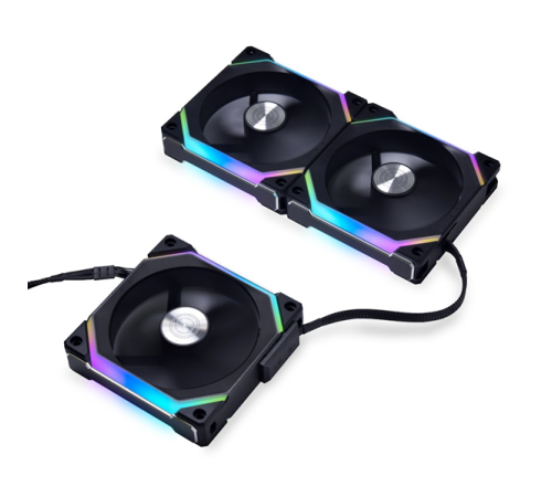 Вентилятор LIAN LI UNI FAN SL V2 120 Black aRGB PWM 120mm 2000RPM (3pcs) (G99.12SLV23B.00) Вентилятор LIAN LI UNI FAN SL V2 120 Black aRGB PWM 120mm 2000RPM (3pcs) (G99.12SLV23B.00)