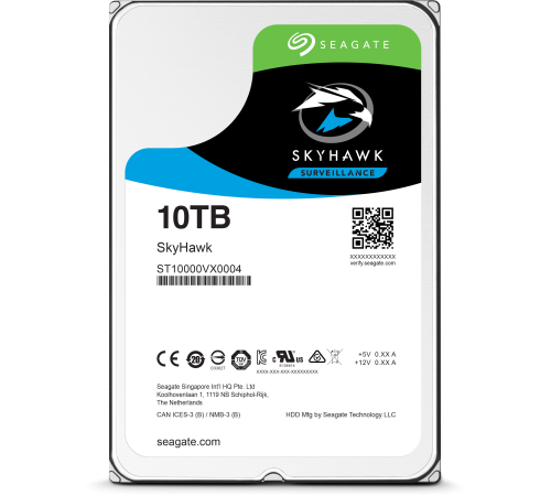 Жесткий диск Seagate SkyHawk Surveillance ST10000VX0004 Жесткий диск Seagate SkyHawk Surveillance ST10000VX0004
