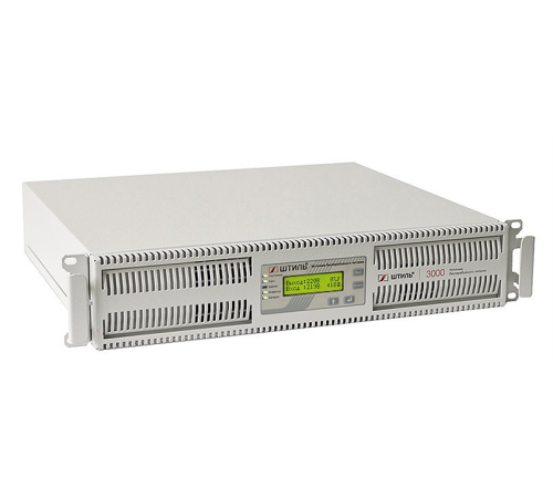 ШТИЛЬ ИБП 3000 ВА; 1 фазный; on-line; батарея: 96В ext (no incl), ЗУ 2А; rack (SR1103L)