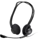 Наушники с микрофоном Logitech 960 черный (981-000100)