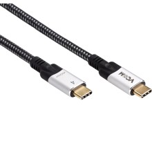 Кабель USB4 TypeC(M)--TypeC(M), 5K@60Hz, 40GBps, PD 240W, 5A, VCOM, 1.2м <CU560-1.2M> Кабель VCOM USB Type-C M/USB Type-C M (CU560-1.2M)