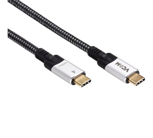 Кабель USB4 TypeC(M)--TypeC(M), 5K@60Hz, 40GBps, PD 240W, 5A, VCOM, 1.2м <CU560-1.2M> Кабель VCOM USB Type-C M/USB Type-C M (CU560-1.2M) Кабель USB4 TypeC(M)--TypeC(M), 5K@60Hz, 40GBps, PD 240W, 5A, VCOM, 1.2м <CU560-1.2M> Кабель VCOM USB Type-C M/USB Type-C M (CU560-1.2M)