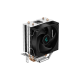 Кулер для процессора DEEPCOOL AG200 LGA1700/1200/115X/AM5/AM4 (36шт/кор, TDP 100W, PWM, Fan 92mm, 2 тепл.трубки прямого контакта) RET (AG200)
