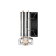 Кулер для процессора DEEPCOOL AG200 LGA1700/1200/115X/AM5/AM4 (36шт/кор, TDP 100W, PWM, Fan 92mm, 2 тепл.трубки прямого контакта) RET (AG200)
