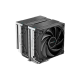 Кулер для процессора DEEPCOOL AK620 LGA20XX/1700/1200/115X/AM5/AM4 (8шт/кор, TDP 260W, PWM, DUAL Fan 120mm, 6 тепл. трубок, черный) RET (AK620)