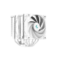 Кулер для процессора DEEPCOOL AK620 WH LGA20XX/1700/1200/115X/AM5/AM4 (8шт/кор, TDP 260W, PWM, DUAL Fan 120mm, 6 тепл. трубок, белый) RET (AK620 WH)
