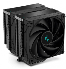 Кулер для процессора DEEPCOOL AK620 ZERO DARK LGA20XX/1700/1200/115X/AM5/AM4 (8шт/кор, TDP 260W, PWM, DUAL Fan 120mm, 6 тепл. трубок, черный) RET (AK620 ZERO DARK)