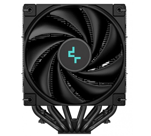 Кулер для процессора DEEPCOOL AK620 ZERO DARK LGA20XX/1700/1200/115X/AM5/AM4 (8шт/кор, TDP 260W, PWM, DUAL Fan 120mm, 6 тепл. трубок, черный) RET (AK620 ZERO DARK)