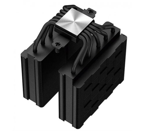 Кулер для процессора DEEPCOOL AK620 ZERO DARK LGA20XX/1700/1200/115X/AM5/AM4 (8шт/кор, TDP 260W, PWM, DUAL Fan 120mm, 6 тепл. трубок, черный) RET (AK620 ZERO DARK)