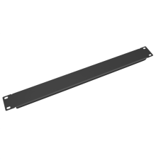 Cabeus SH-J019-1U-BK Заглушка (Фальш-Панель) 19" 1U, цвет черный (RAL 9004) (SH-J019-1U-BK)